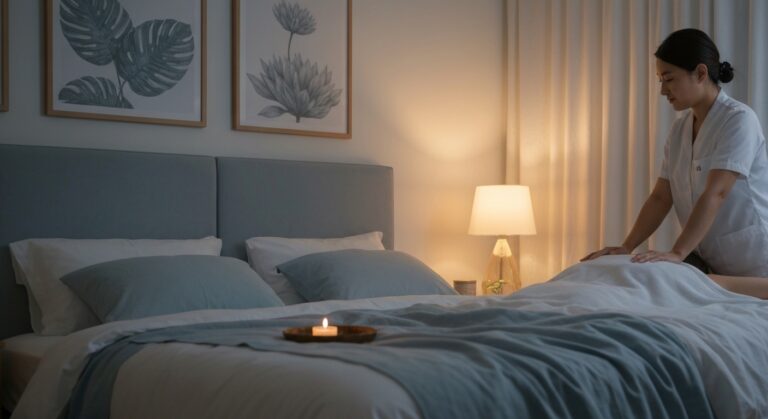 5 เทคนิคการนวดที่ช่วยให้นอนหลับสบาย